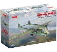 ICM 48224 - 1:48 Gotha Go 244B-2, WWII Alemán Transporte Aircraft - Nuevo