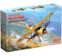 ICM 32020 - 1 :3 2 Cr. 42 Falco, II Guerra Mundial Italian Fighter - Nuevo