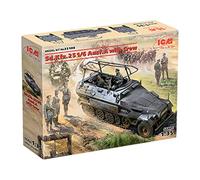 ICM ICM35104 1:35-SD.Kfz.251/6 Ausf.A con tripulación