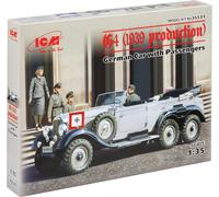 ICM ICM35531 1:35-G4 (1939) German Car w/Passengers