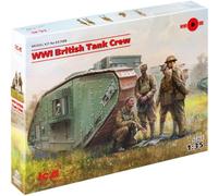ICM ICM35708 1:35-WWI British Tank Crew 4 higos