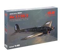 ICM ICM48261 1:48-He 111H-3, WWII German Bomber