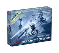 ICM ICM72140 1:72-MiG-29 Ukrainian-The Ghost of Kyiv - Kit de modelo a escala