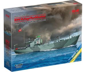 ICM-ICMS012 Barco Pescado de Guerra, Color Gris (ICMS012)