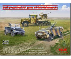 ICM - Maqueta autopropelled Aa Guns Of The Wehrmacht icm ds3526 1:35 Maquette