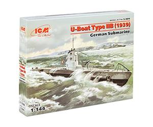 ICM S.009 - Maqueta de Submarino alemán Tipo IIB, 1939