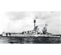 ICM S.016 MAQUETA KRONPRINZ FULLHULL & WATERLINE WWI WWI ALEMÁN BATTLESHIP 1/700