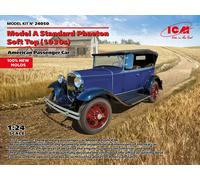 ICM 24050 - 1:24 Modelo A Standard Phaeton Soft Top (1930s ), American Vagón