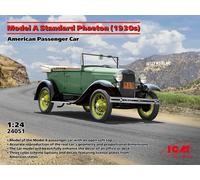 (ICM24051) - ICM 1:24 - Model A Phaeton Car (1930's)
