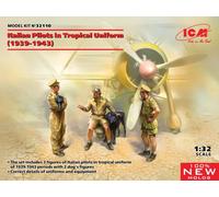 (ICM32110) - ICM 1:32 - Italian Pilots in Tropical Uniform (1939-43)