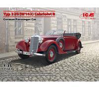 ICM 35543 - 1 :3 5 Tipo 320 (W142) Cabriolet B, Alemán Pasajero Coche - Nuevo