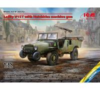 ICM 35572 1/35 Laffly Miniatura V15T Con Hotchkiss Machine Gun