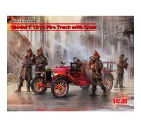 ICM35606 - ICM 1:35 - Camión de bomberos modelo T de 1914 con tripulación