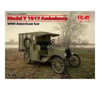 ICM35661 - ICM 1:35 - Ambulancia Modelo T de 1917, coche americano de la Primera Guerra Mundial