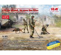 " To Be Acelerado, Save The Life "Sappers Of Armed Forces Ukrainemaquette