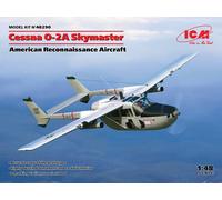 ICM48290 1/48 Cessna O-2A Skymaster Kit Avión Reconocimiento Plástico Americano