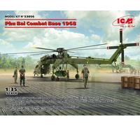(ICM53056) - ICM 1:35 - Phu Bai Combat Base 1968 (CH-54a & 2 Figs)