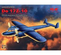 ICM 1:72-Do 17Z-10, Luchador Nocturno alemán de la Segunda Guerra Mundial, Multicolor, Small (ICM72303)