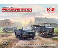 ICM DS3503 1/35 Wehrmacht Off-Road Coches (Kfz.1, Horch 108 Typ 40 , L1500A)