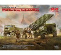 WWII Rojo Army Rocket Artillery bm1316 Snap On W. O. T. 8 Chasis Modelo W O.T 6