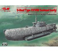(ICMS006) - ICM 1:72 - U-Boat Type XXVIIB Seehund (early)