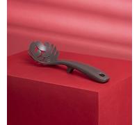 ICNBUYS Cuchara de espaguetis para pasta, adorable forma de cuerno de reno, mango resistente al calor, soporte de herramientas integrado, tenedor de espaguetis, tenedor de Pasta