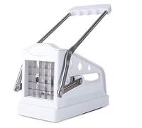 ICO Cortador de Patatas, Cortador Patatas Fritas Profesional con 1 Cuchilla en Acero Inoxidable, Corta Patatas Manual con Tecnología Antideslizante