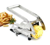ICO Cortador de Patatas de Acero Inoxidable, Profesional con Dos Cuchillas