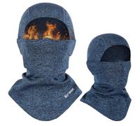 ICOCOPRO Pasamontañas de polar térmico a prueba de viento para esquí, ciclismo, motociclismo, corriendo Para Unisex adultos Azul