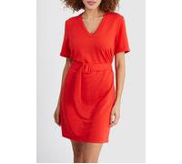 ICode Crimson Red Knit Belted Dress Talla: 44 | Outlet | Mujer | Rojo
