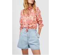 ICode Crimson Red Shirt With Women Print Talla: XXL | Blusas Outlet | Mujer | Rojo