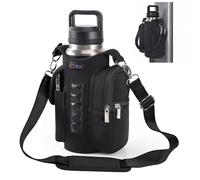 icolor Magnetic Gym Bag,Bolsa magnética para Gimnasio,Soporte de Botella de Agua Bolsas de Fitness magnéticas,5 Fundas de Bolsas de Fitness magnéticas incorporadas