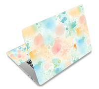 icolor Pegatina protectora de vinilo para portátil, funda adhesiva para 13", 13,3", 14", 15", 15,4", 15,6 pulgadas, ordenadores portátiles, películas protectoras autoadhesivas, arte decorativo, funda