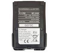 ICOM BP-245H (anteriormente BP-245N) - Batería de ion de litio (2150 mAh, min. (2200 mAh) para modelos IC-M71/IC-M72/IC-M73