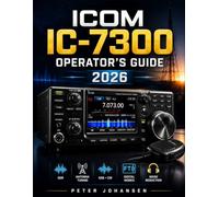 ICOM IC-7300 Operator’s Guide 2026: The Complete Beginner’s Guide to Setup, SDR Controls, Touchscreen, Antenna Tuning, SSB, CW, FT8 Digital Modes, Spectrum Scope, Noise Reduction and Troubleshooting