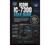ICOM IC-7300 USER GUIDE - 2026 EDITION: Learn SDR Controls, Filters, FT8, CW, SSB, Antenna Matching, and Troubleshooting to Make Reliable Contacts and Operate with Confidence (From Setup to Mastery)