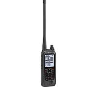 ICOM IC-A25C two-way radios 300 canales 118.000 - 136.992 Negro - Walkie-Talkie (Aviation Service (Air Band), 300 canales, 118.000 - 136.992, 5,84 cm (2.3"), LCD, FA-B02AR)
