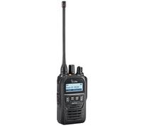 Icom ICOM IC-F52D - dPMR Walkie talkie dPMR VHF, compacto, delgado y resistente , con pantalla