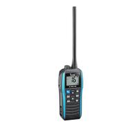 Icom M25EVO - Radio VHF azul marino | Flotante | Impermeable | Carga USB | Ligero | Batería de larga duración | Esenciales de navegación