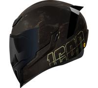 Icon Airflite Mips Demo, casco integral S male Negro/Verde Oscuro