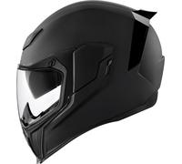 Icon Airflite Rubatone, casco integral M male Mate Negro