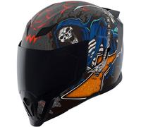 Icon Airflite Trick or Street 4, casco integral S male Negro/Gris/Azul/Rojo