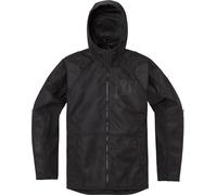 Icon Airform Chaqueta textil de moto, negro, tamaño S para Hombres
