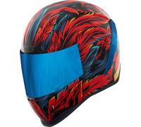 Icon Airform Fever Dream Casco, rojo-azul, tamaño M para Hombres