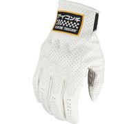 Icon Airform Slabtown Guantes de moto perforados, Blanco/Negro, Talla 2XL