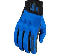 Icon Anthem 3 Guantes de moto, Azul, Talla L