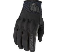 Icon Anthem 3 Guantes de moto, negro, Talla S