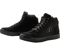 Icon Carga Zapatos de moto, negro, Talla 44,5