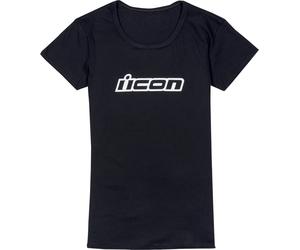 Icon Clasicon 2023 Camiseta Damas, Negro/Blanco, Talla S