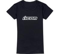Icon Clasicon 2023 Camiseta Damas, Negro/Blanco, Talla XXL